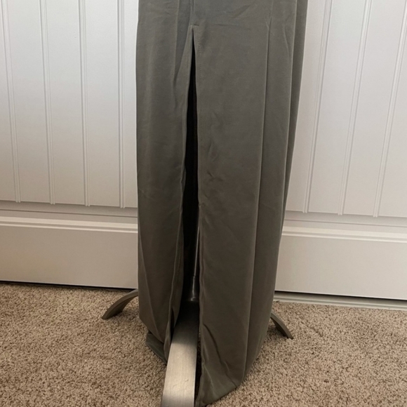 ****SOLD****NWT Lulu's Green Short Sleeve Fitted Maxi Dress Dress - Picture 12 of 17